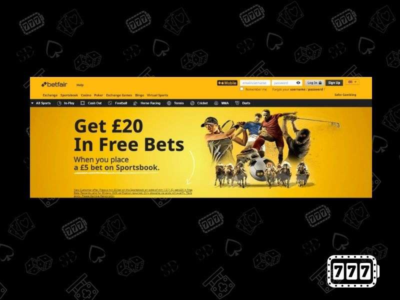 Betfair online casino - games and slots on official Betfair