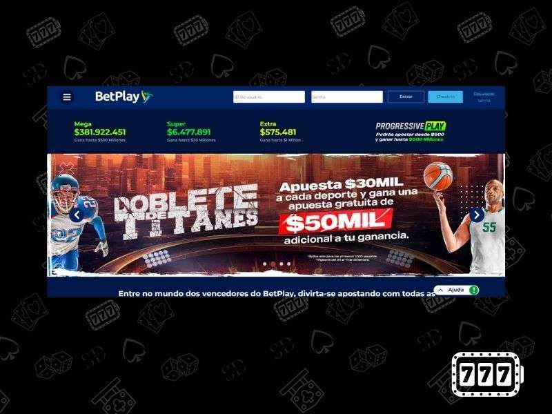 Casino en línea Betplay: juegos y slots en el sitio de Betplay